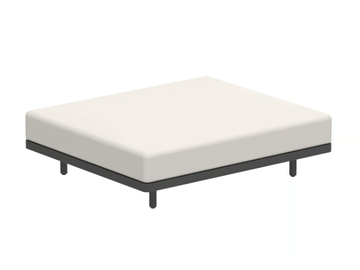 ALURA LOUNGE - Aluminium footstool by Royal Botania - view 2